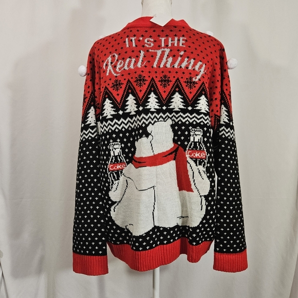 NWT Coca-Cola sweater women's size XXlarge - Picture 2 of 7